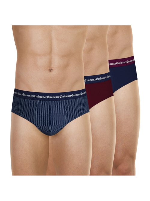 Lot de 3 slips homme Business Print Eminence - Kiabi