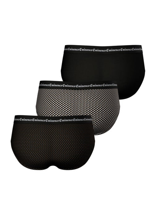 Lot de 3 slips homme Business Print Eminence - Kiabi