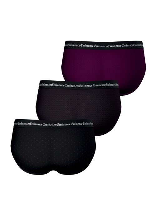 Lot de 3 slips homme Business Print Eminence - Kiabi