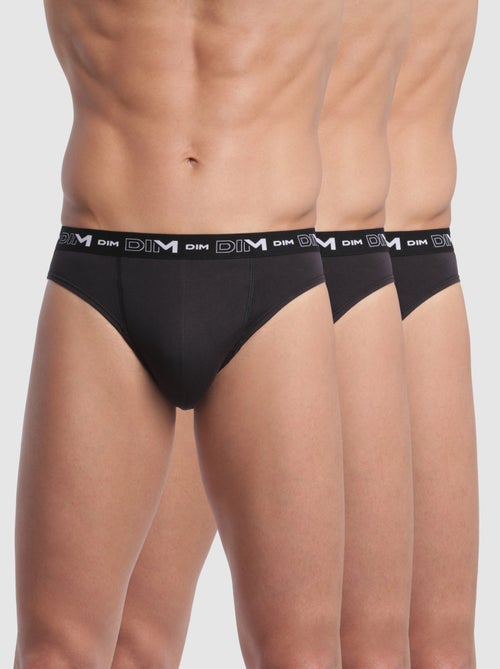 Lot de 3 Slips Homme Coton Stretch - Kiabi