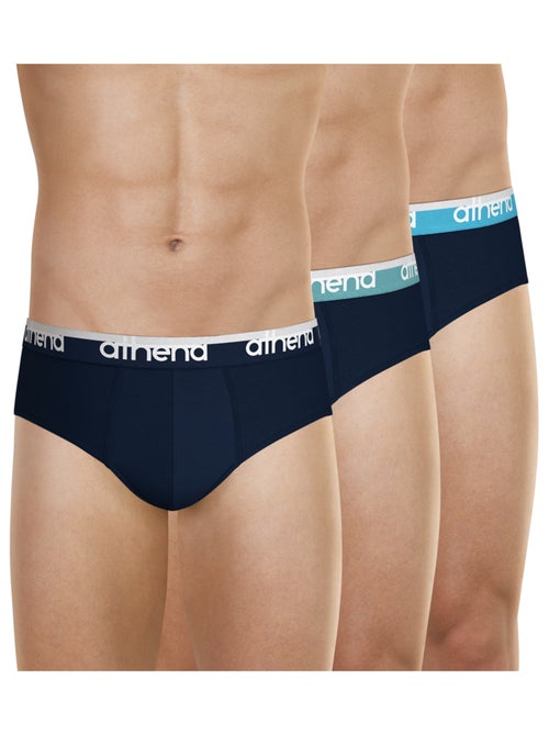 Lot de 3 slips homme Easy Bio Athena - Kiabi