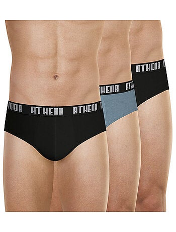 Lot de 3 slips homme Ecopack Athena
