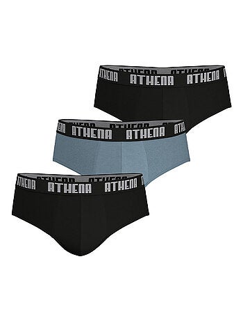 Lot de 3 slips homme Ecopack Athena