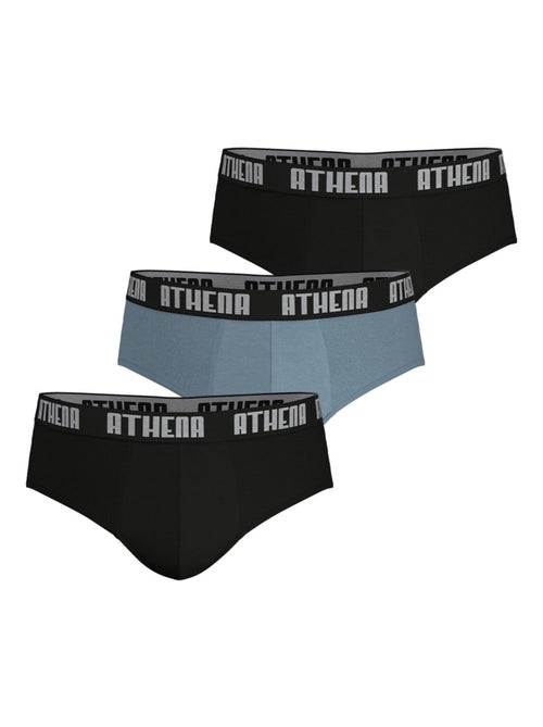 Lot de 3 slips homme Ecopack Athena - Kiabi