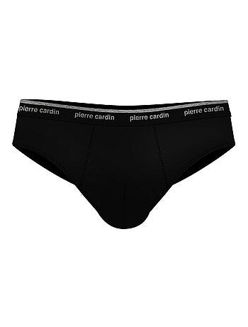 Lot de 3 slips homme en coton Claudio Pierre Cardin