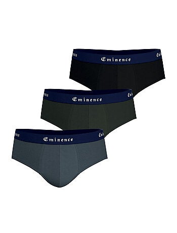 Lot de 3 slips homme Fait en France Eminence