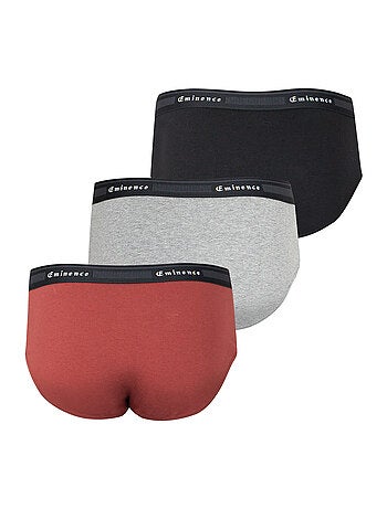 Lot de 3 slips homme Tailor Eminence