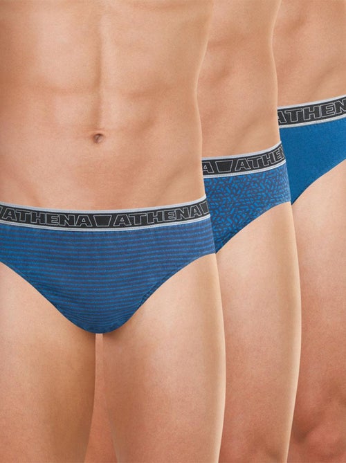 Lot de 3 slips homme Tonic Athena - Kiabi