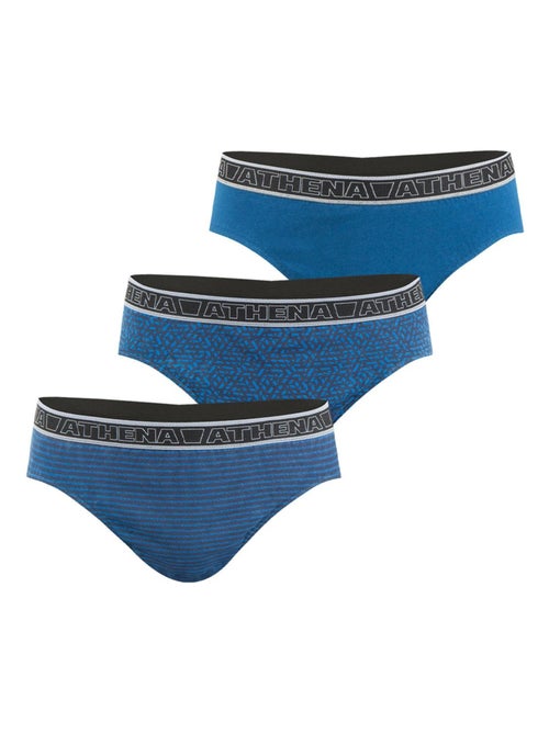 Lot de 3 slips homme Tonic Athena - Kiabi