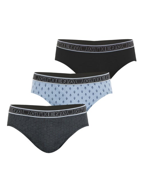 Lot de 3 slips homme Tonic Athena - Kiabi
