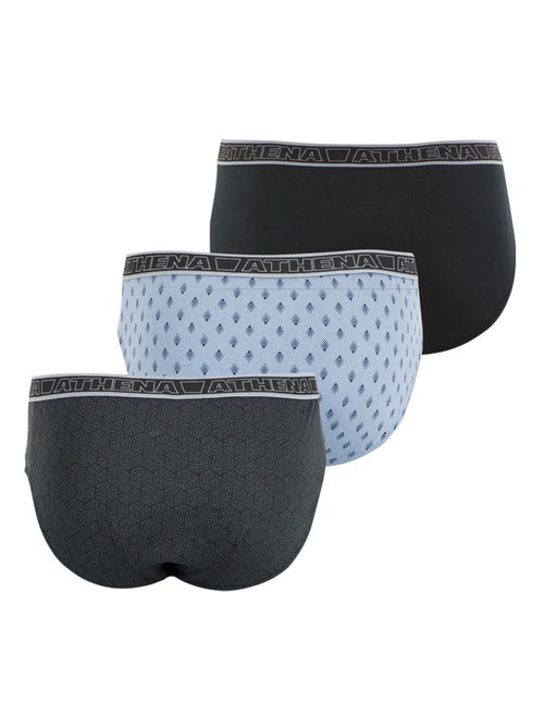 Lot de 3 slips homme Tonic Athena - Kiabi