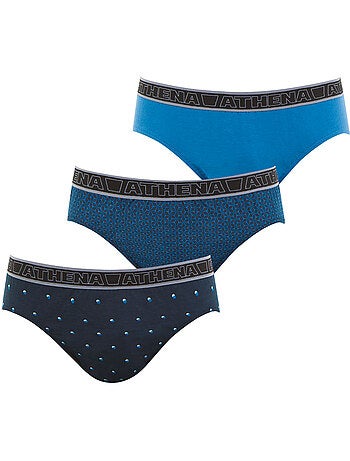 Lot de 3 slips homme Tonic Athena