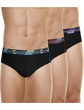Lot de 3 slips homme Training Dry Athena