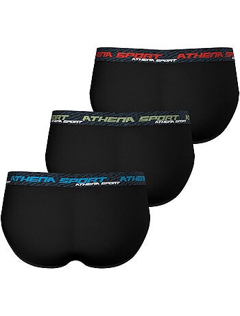 Lot de 3 slips homme Training Dry Athena