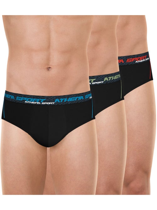 Lot de 3 slips homme Training Dry Athena - Kiabi