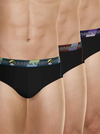 Lot de 3 slips homme Training