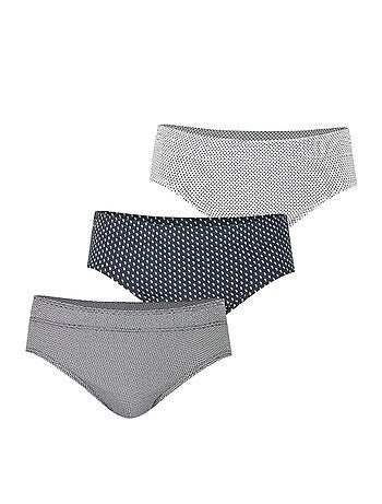 Lot de 3 slips homme Trio Fantaisie Eminence