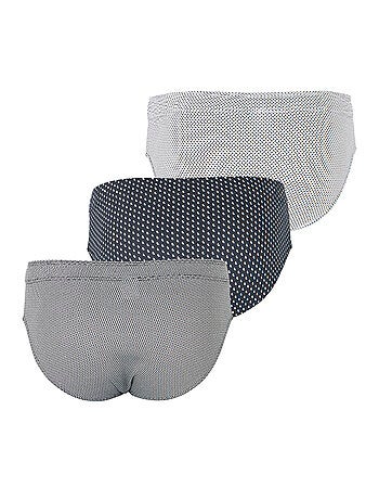 Lot de 3 slips homme Trio Fantaisie Eminence