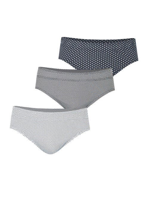 Lot de 3 slips homme Trio Fantaisie Eminence - Kiabi