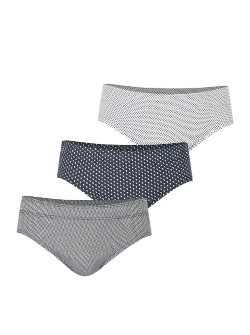 Lot de 3 slips homme Trio Fantaisie Eminence - Kiabi