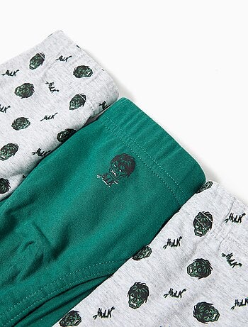Lot de 3 slips « Hulk » MO Fashion