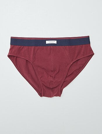 Lot de 3 slips imprimés