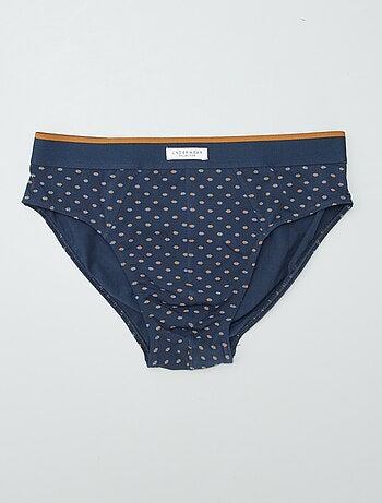 Lot de 3 slips imprimés