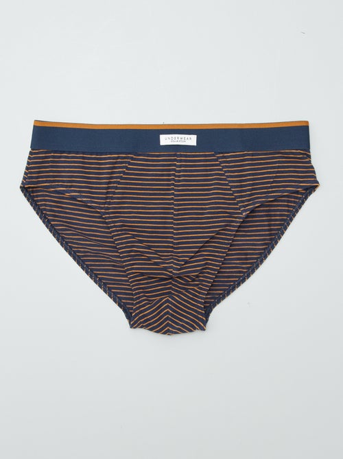 Lot de 3 slips imprimés - Kiabi