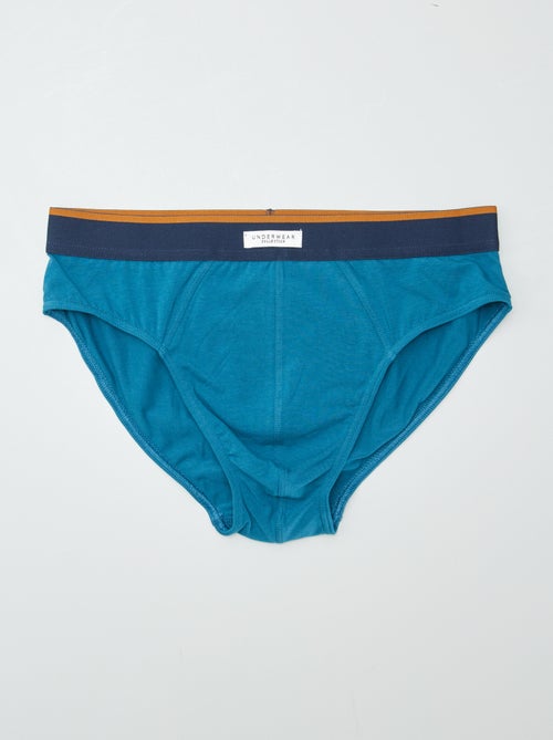 Lot de 3 slips imprimés - Kiabi