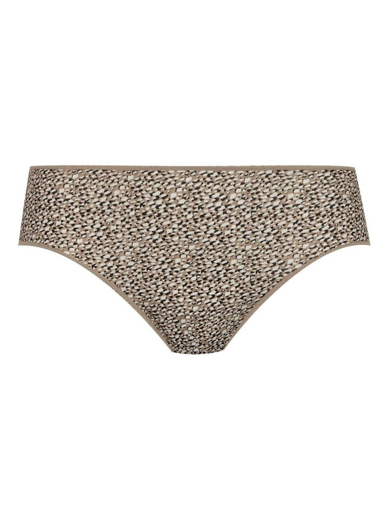 Lot de 3 slips INTIMEMENT BIO Beige/Noir - Kiabi