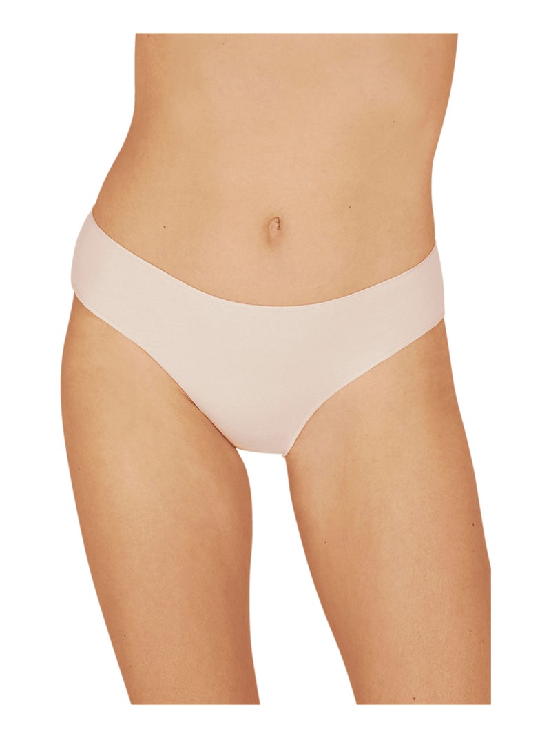 Lot de 3 slips INTIMEMENT BIO Noir Beige Blanc - Kiabi