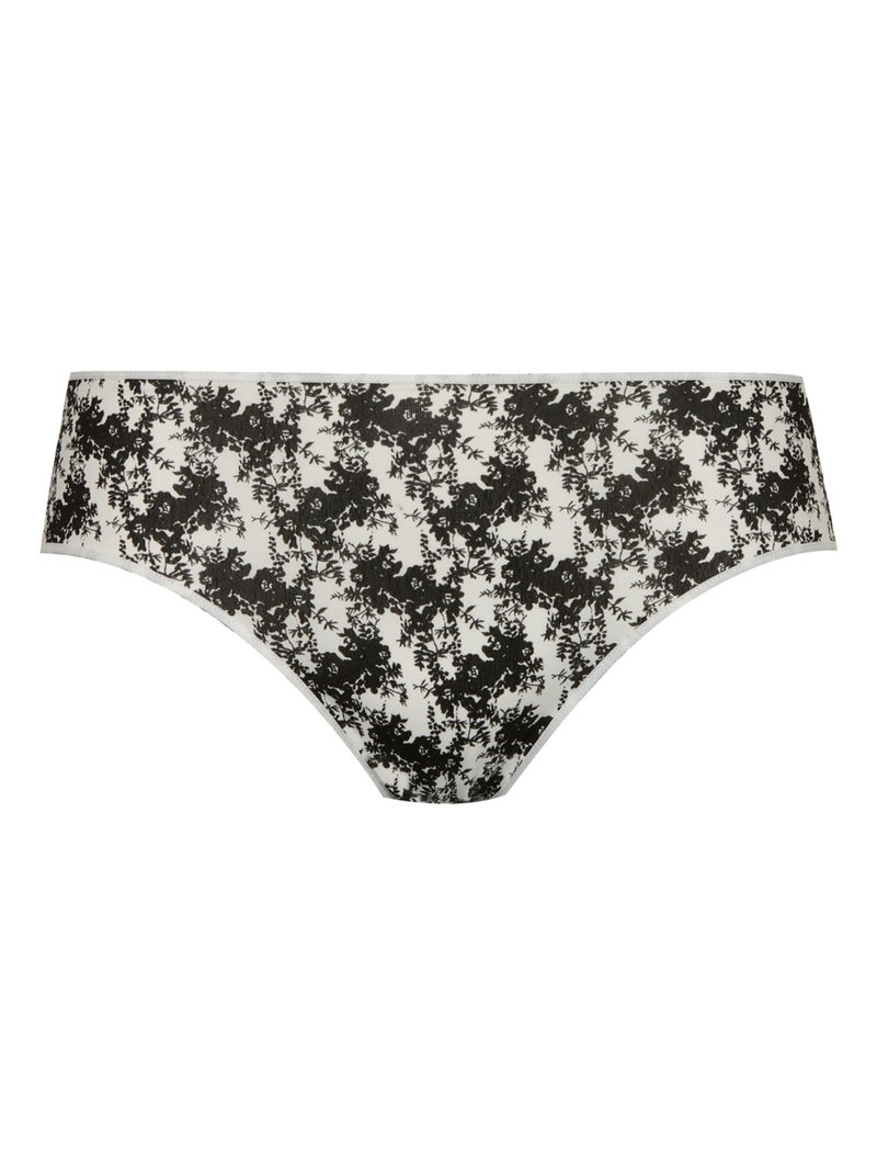 Lot de 3 slips INTIMEMENT BIO Noir Multicolore Blanc - Kiabi