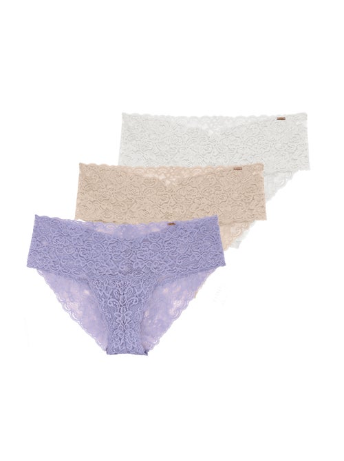 Lot de 3 slips lana Dorina - Kiabi Lot de 3 slips lana Dorina - Kiabi