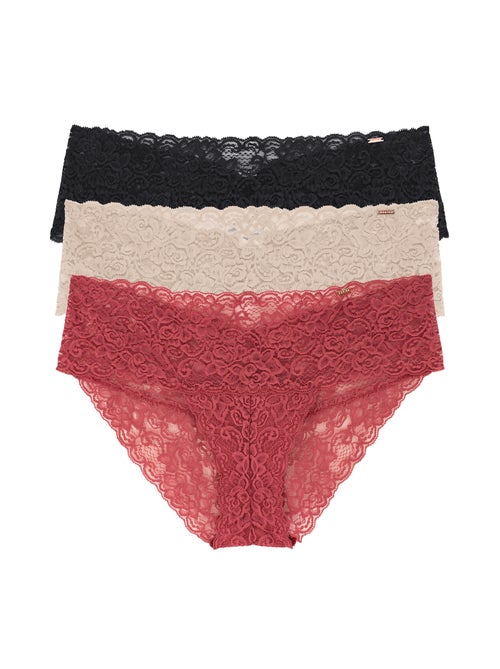 Lot de 3 slips lana Dorina - Kiabi