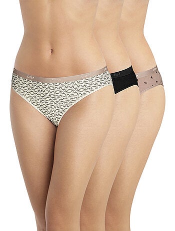 Lot de 3 Slips Les Pockets Coton