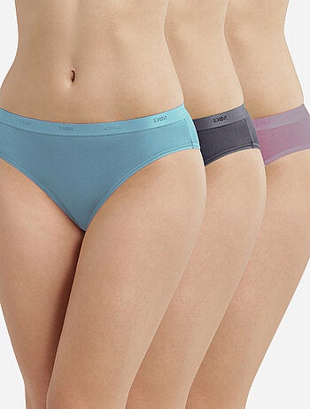 Lot de 3 Slips Les Pockets Coton