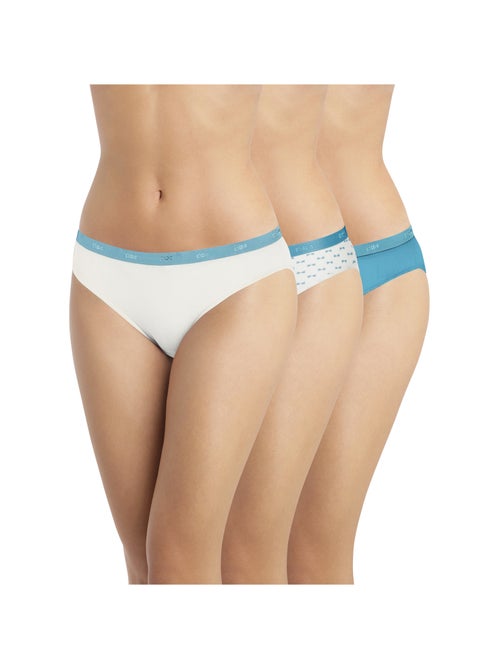 Lot de 3 Slips Les Pockets Coton - Kiabi