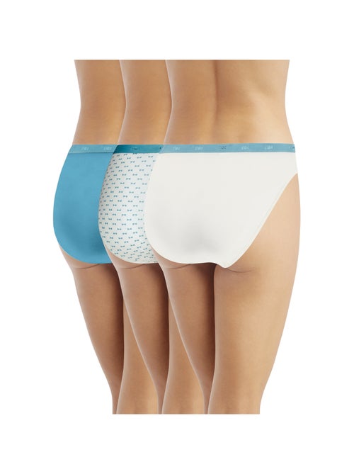 Lot de 3 Slips Les Pockets Coton - Kiabi