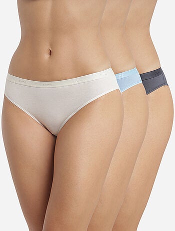 Lot de 3 Slips Les Pockets Coton