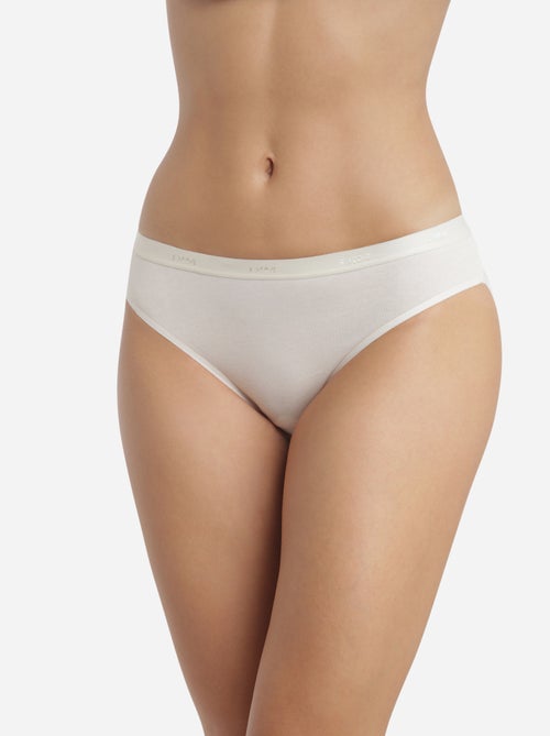 Lot de 3 Slips Les Pockets Coton - Kiabi