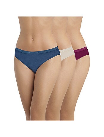 Lot de 3 Slips Coton Les Pockets Coton