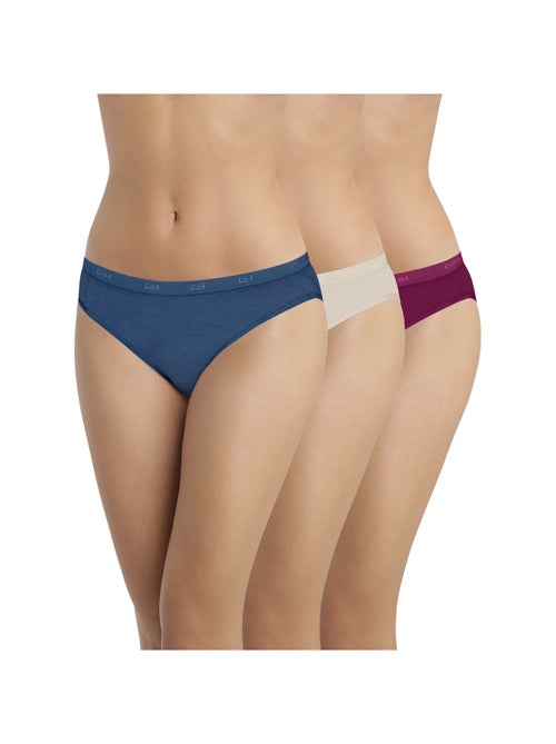 Lot de 3 Slips Les Pockets Coton - Kiabi