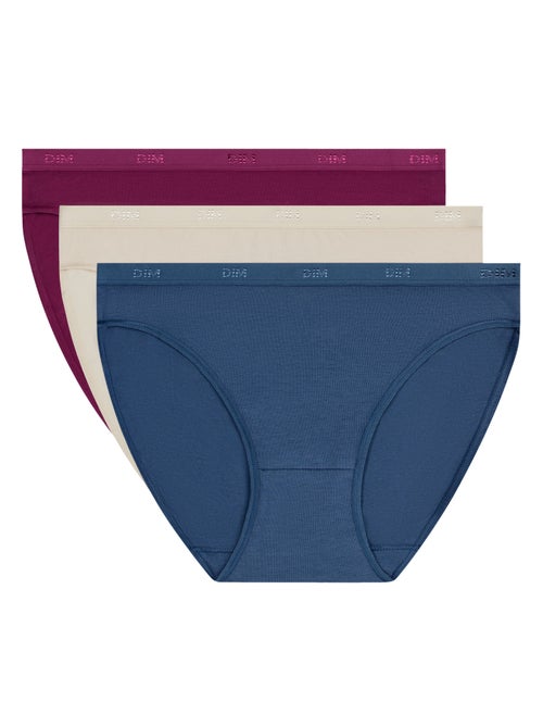Lot de 3 Slips Les Pockets Coton - Kiabi