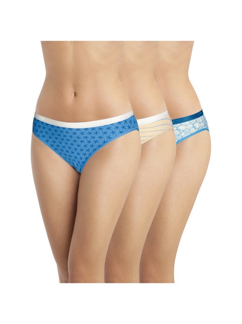 Lot de 3 Slips Les Pockets Coton - Kiabi