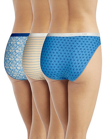 Lot de 3 Slips Les Pockets Coton
