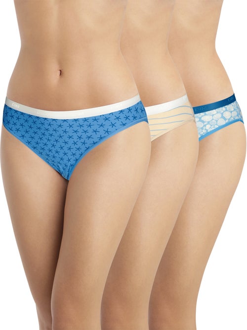 Lot de 3 Slips Les Pockets Coton - Kiabi