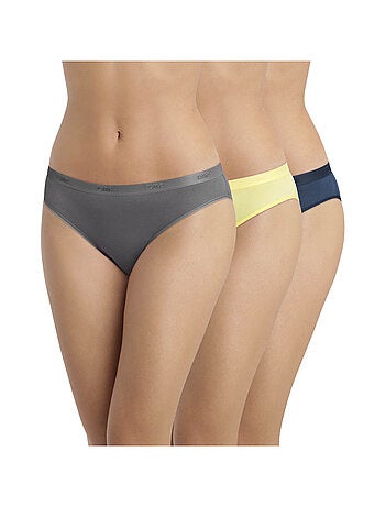Lot de 3 Slips Coton Les Pockets Coton