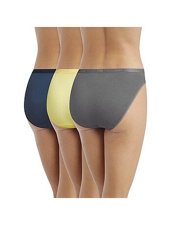 Lot de 3 Slips Coton Les Pockets Coton