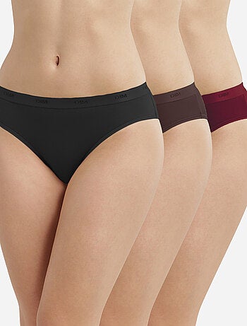 Lot de 3 Slips Les Pockets Coton