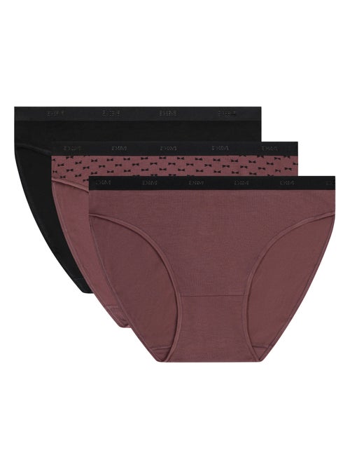 Lot de 3 Slips Les Pockets Coton - Kiabi Lot de 3 Slips Les Pockets Coton - Kiabi